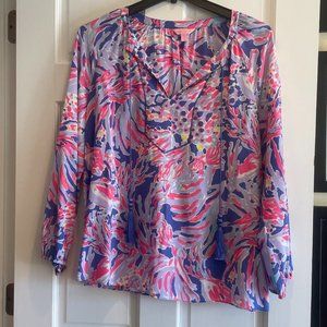Lily Pulitzer Silk Blouse